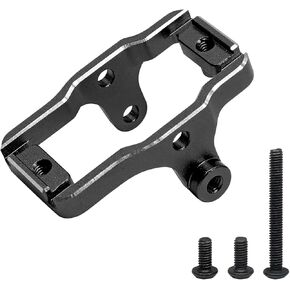 دعامة تثبيت مؤازرة من الألومنيوم من GTHELE لأجزاء ترقية Traxxas TRX4M لسيارة زاحفة RC 1/18 (أسود) in Saudi Arabia