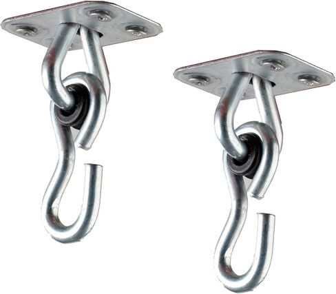 زوج شماعات متأرجح WS 4465 من سوينج-أند سلايد لشعاع أرجوحة خشبي 10.16 سم × 10.16 سم، حد الوزن 52.22 كجم، معدن in Kuwait