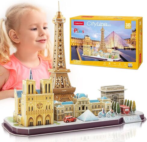 3D Puzzles for Kids Ages 8-10 Arts Crafts for Kids Ages 8-12 New York Cityline 3D Architecture Crafts for Girls Ages 8-12, Toys Gifts for 8 Year Old Girls Gifts for 10 Year Old Girl Building Model in Kuwait