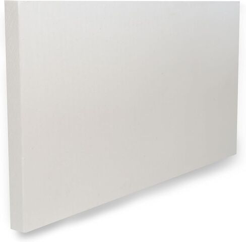 جيرتك لوح عازل من الياف السيراميك (2300 فهرنهايت) (23.6 انش × 12 انش × 1 انش)، لوح عازل مقاوم للحريق لمواقد الخشب وافران البيتزا والتشكيل والافران والمواقد - عبوة من قطعة واحدة in Kuwait