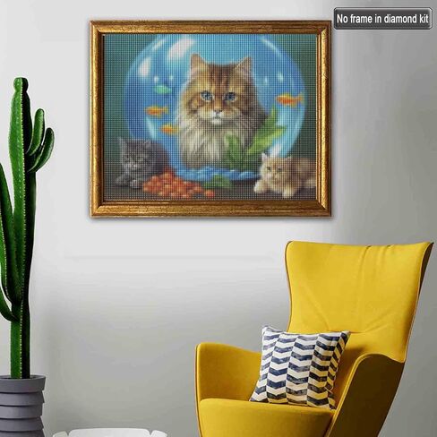 مجموعات الطلاء الماسي 5D من Jungobiu للبالغين باللونين الأسود والأبيض، مجموعات فنية من الألماس DIY مثاقب مستديرة كاملة طلاء الحيوانات مع خرز الفسيفساء الماسي حسب الرقم ديكور المنزل 12 × 12 بوصة (30 × 30 سم) in Kuwait