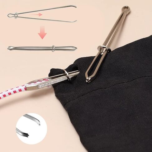 16 Pieces Replacement Drawstrings, Hoodie String Replacement with 3 Pieces Drawstring Threader Tool, Drawcord Replacement for Sweatpants Shorts(Multi) in Kuwait
