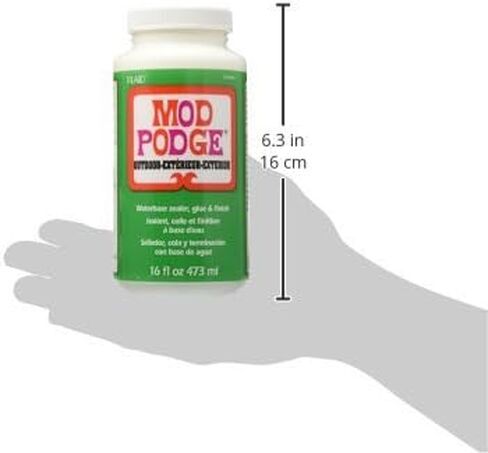 Mod Podge Waterbase Sealer, Glue and Finish for Outdoor (8-Ounce), CS11220 Clear Finish in Kuwait