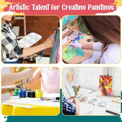Zhanmai 12 Set Paint and Sip Kit for Adult 8''x10'', Halloween Pumpkin in Kuwait
