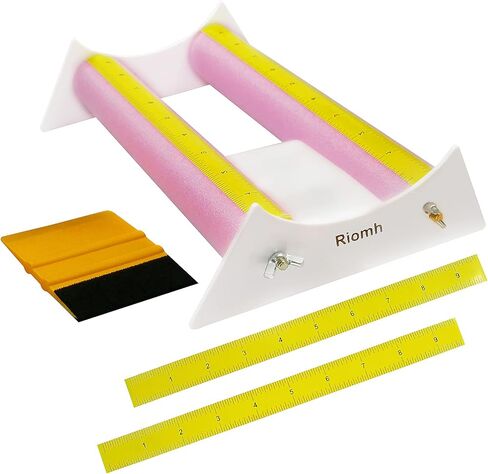 Cup Cradle for Tumbler with an Adjustment Pad and a Felt Edge Squeegee, Vinyl Holder with Foam Measurements for Crafting Decals on Cups and Bottles in Kuwait