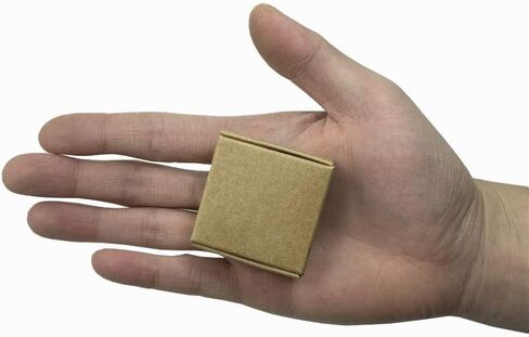 1.6×3.6×0.8 سم × 0.8 سم صناديق تزيين الكعك الورقية المخبوزات المخبوزات صندوق تخزين قابل للطي لحفلات الزفاف وأعياد الميلاد مفضلة لديكور المنزل سلال فارغة, بني, 50 Pcs in Kuwait