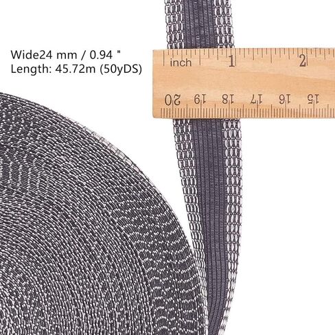 PH PandaHall 50 Yards Hem Tape for Pants, Iron-on Hemming Tape 24mm Adhesive Pants Hem Tape Fabric Tape Hem Tape Iron on Pants Shortening Tape for Suit Pants Jeans Trousers Garment Clothes Skirts in Saudi Arabia