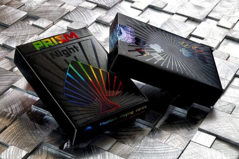 Premium Playing Cards, Deck of Cards with Free Card Game eBook, Cool Prism Gloss Ink, Great Poker Cards, Unique Bright Rainbow & Red Colors for Kids & Adults, Black Playing Cards Games in Kuwait