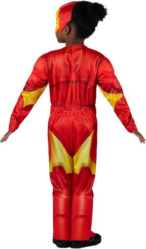 زي Marvel Iron Man Deluxe للأطفال الصغار 3T/4T، أحمر in Saudi Arabia
