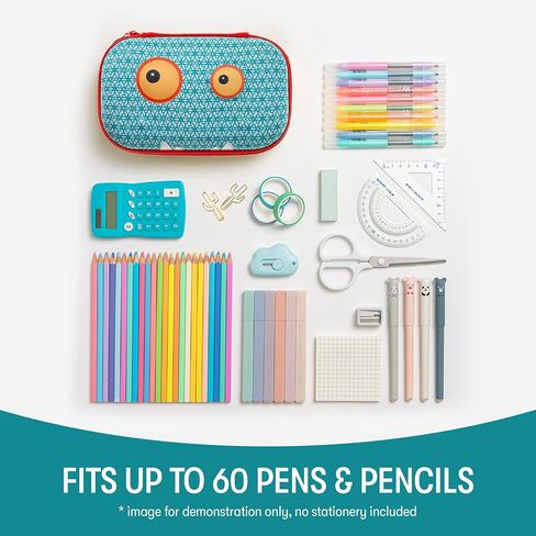ZIPIT Beast Pencil Box for Kids | Pencil Case for School | Organizer Pencil Bag | Large Capacity Pencil Pouch in Kuwait