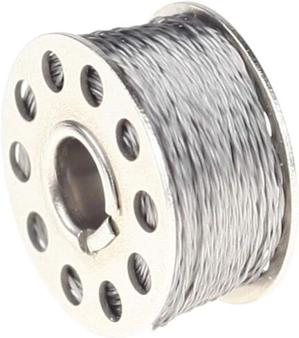 ماكيرونيكس بكرة خيط موصل 2 | 65 قدم/20 متر | 37 اوم/متر | 2 طبقة قابلة للخياطة السلس لاردوينو ليلي باد مع اداة خيط ابرة | مجموعة الخياطة وخيوط الابرة in Kuwait