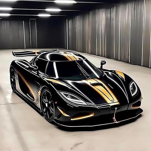 Jungobiu 5D الماس اللوحة مجموعات الأسود سباق السيارات، DIY الماس الفن مجموعات السيارات الطلاء مع الماس الحفر جولة كاملة كريستال حجر الراين التطريز للمنزل مكتب الجدار الديكور 12X12 بوصة in Kuwait