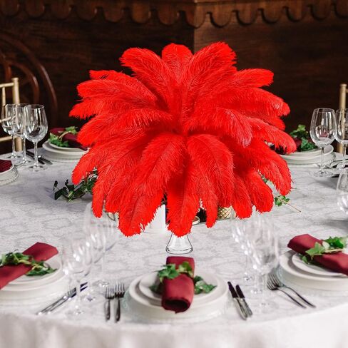 Maitys 90 Pcs Natural Ostrich Feathers Large Plumes,White in Kuwait