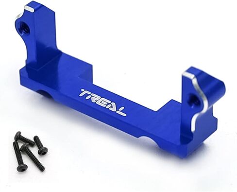 TREAL Alu #7075 Steering Servo Mount for FMS FCX24 Power Wagon Mud Racer 1:24 (Black) in Kuwait