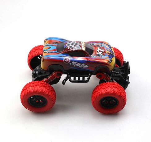 Pull Back Cars for Kids, Monster Trucks Toys for 3 Year Old Boys, Alloy Toy Car Toy Trucks for Boys Girls Toddler Inertia Cars Birthday Gifts in Kuwait