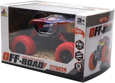 Pull Back Cars for Kids, Monster Trucks Toys for 3 Year Old Boys, Alloy Toy Car Toy Trucks for Boys Girls Toddler Inertia Cars Birthday Gifts in Kuwait