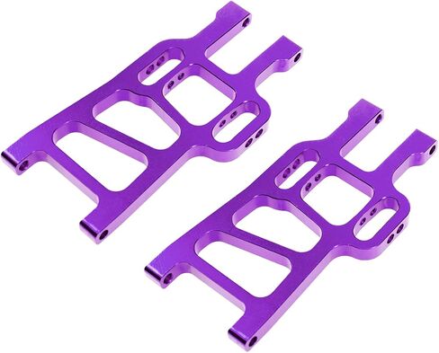 Metal Front Lower Suspension Arm Upgrade Part 08005 Compatible with Redcat Racing HSP 94111 1/10 RC Car Truck (Blue) in Kuwait