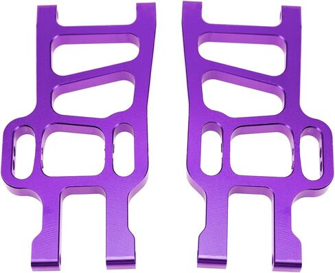 Metal Front Lower Suspension Arm Upgrade Part 08005 Compatible with Redcat Racing HSP 94111 1/10 RC Car Truck (Blue) in Kuwait
