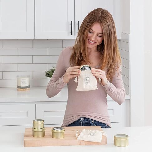 Luxury Candle Making Kit - Professional Candle Supplies to Create 6 Beautiful Scented Soy Wax Candles - DIY Candle Maker Arts and Crafts Kits for Adults in Saudi Arabia