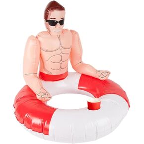 Inflatable Lifeguard Hunk Swim Ring in Saudi Arabia