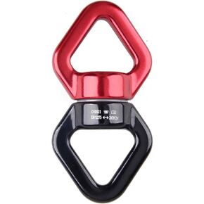 TRIWONDER Swing Swivel 30KN Micro Rotator Safety Rotational Device Hanging Accessory for Rock Climbing, Hanging Hammock, Web Tree Swing, Aerial Dance, Children's Swing Spinner Hanger