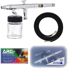 العلامة التجارية Master Airbrush موديل S62 تغذية سيفون متعددة الأغراض ودقيقة ومزدوجة الحركة in Saudi Arabia