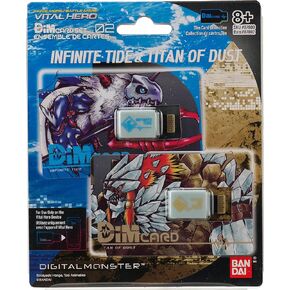 Bandai Namco - Digimon - Vital Hero DIM Card Pack (Infinite Tide & Titan of Dust)