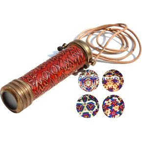 افضل هدية مصنوعة يدويا من النحاس الاصفر - مظهر عتيق - لمسة نهائية عتيقة - مشكال للاطفال والاصدقاء والعائلة والاطفال هدية عيد الحب - عدسات عاكسة ثلاثية الابعاد هدية الكريسماس in Kuwait