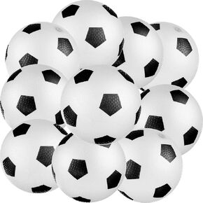 16 Pieces Inflatable Soccer Ball Inflatable Blow Up Football Mini Bouncing Ball Bouncy Toys Balls for Swimming Pool Outdoor Kids Beach Soccer Party Favors, 5.5 inches