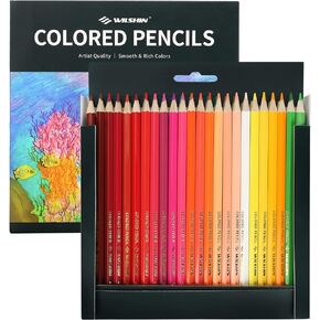 72 Count Colored Pencils Set, Professional Color Pencils for Adult Coloring Books, Soft Core Artist Sketching Drawing Pencils Drawing Supplies for Adults Kids, Back to School Art Supplies Kit