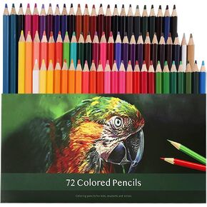 36 Colored Pencils，Quality Coloring Pencils for Adult Coloring Artists Professionals and Colorists, Soft Core, Sketching Drawing Pencils Set Art Supplies for Kid Beginners
