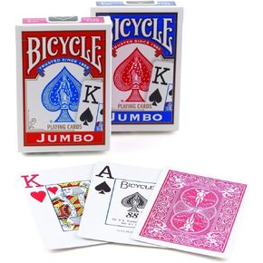 Bicycle Poker Size Jumbo Index Playing Cards 2 Pack in Kuwait