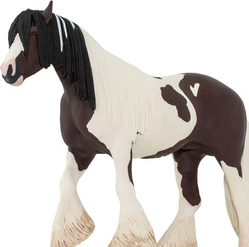 Safari Ltd. - Winner's Circle Collection - 6" x 4.25" Tinker Horse Figurine - Non-toxic and BPA Free - Ages 3+ in Saudi Arabia