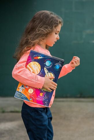 eeBoo: Solar System Sketchbook/60 Pages, Multicolor, Inspires Artists of All Ages, Allows Doodling, Coloring, Sketching, or Creative Artwork, Perfect for Children of All Ages in Saudi Arabia