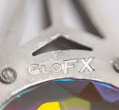 قلادة GloFX Kaleidscope Crystal Monocle وعدسة الكاميرا الحيود الكسوري ثلاثي الأبعاد in Kuwait