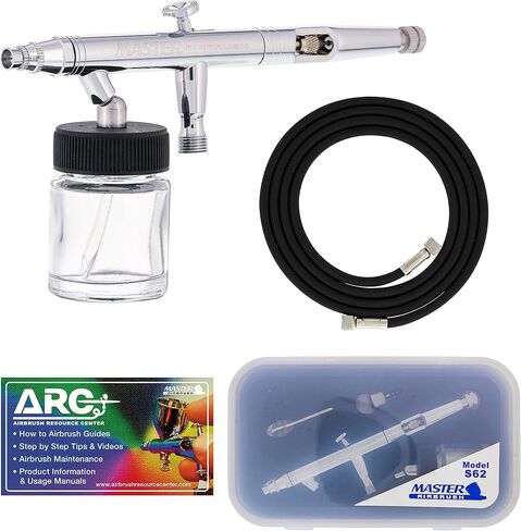 Master Airbrush Brand Model S62 Multi-Purpose Precision Dual-Action Siphon Feed in Saudi Arabia