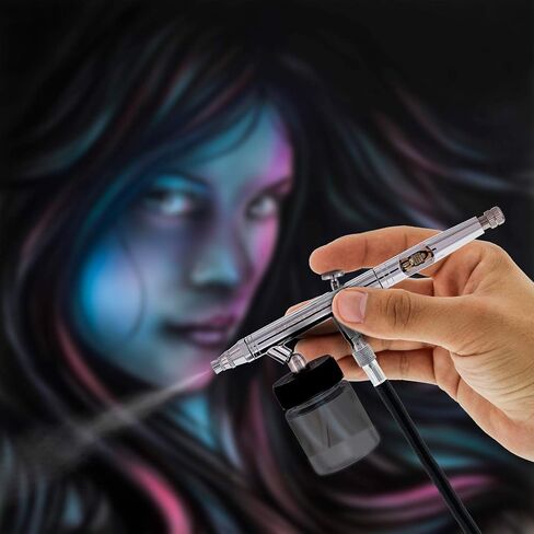 Master Airbrush Brand Model S62 Multi-Purpose Precision Dual-Action Siphon Feed in Saudi Arabia