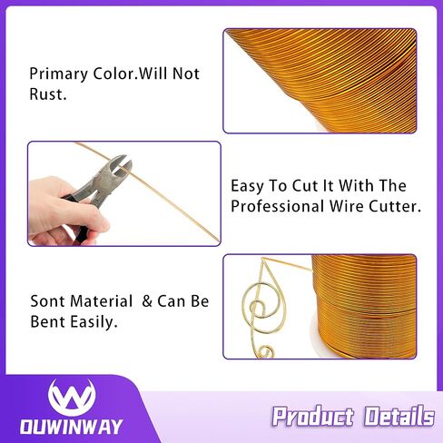 16Gauge Silver Aluminum Crafts Wire 154FT, for Jewelry Crafting, Gemstone Metal Coiling, Sculpting, Armature, Jewelry Making Beading Floral Soft DIY Metal Craft Art Wires Colored and Soft in Saudi Arabia