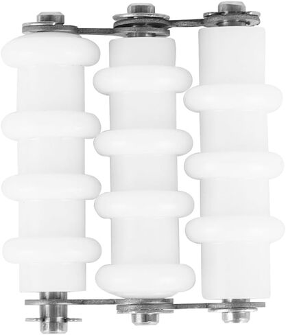 مكواة فرد الأسلاك الناعمة المصنوعة من النايلون من Naajop لصنع المجوهرات، مقبض صغير 0.5-2 مم DIY أدوات لف خط سلك ألومنيوم حرفية، 3 بكرات in Kuwait