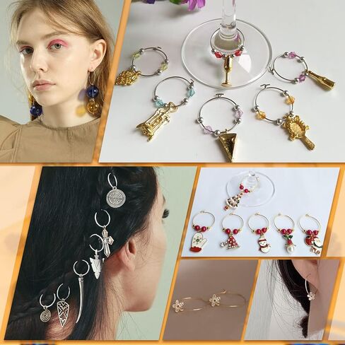 UNICRAFTALE Ear Wine Stainless Steel Hoop Earring Findings Hypoallergenic Earring Hoops for Women Hoop Earrings Making in Kuwait