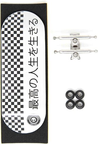 سكال فينغربوردز لوح تزلج صغير احترافي احترافي ياباني 34 ملم من 5 طبقات مع عجلات محامل سي ان سي in Kuwait