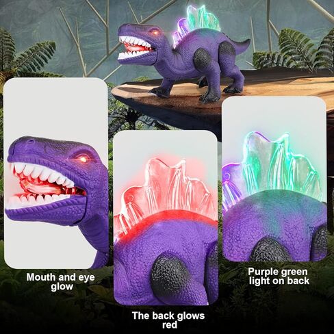 STEAM Life Walking Dinosaur Toy Robot Dinosaur Toy Walks, Mouth Moves, Roars and Lights Up - Robot Toys for Kids 3-5 Electronic Pet Dino Toy for Boys Girls 3 4 5 6 7 8 Year Old in Kuwait