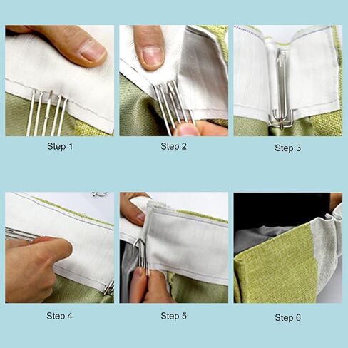 GORGECRAFT 10Yds/9m Curtain Pleat Tape Drapery Heading Tape Flat White 100% Polyester Curtain Deep Pinch Tape Accessories Ribbons Pull for Making Pleated Curtains DIY Pinch Pleater in Saudi Arabia