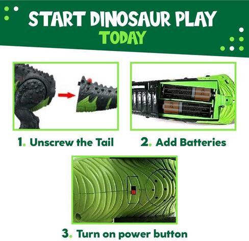 لعبة ديناصور المشي تي ريكس من تويزيري مع رذاذ لهب مقلد، وأصوات واقعية وأضواء نار حمراء على العيون in Kuwait