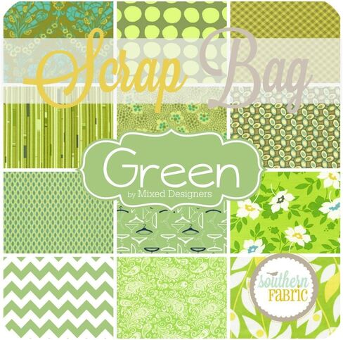 حقيبة الخردة الخضراء من القماش الجنوبي (GR.SB) من تصميم مصممين مختلطين in Kuwait