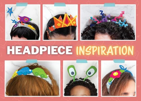 DIY Light-Up Headband: Electrical Engineering STEM Activity Kit, Build Confidence & Skills, Gift for Girls Ages 8-12, Award Winning STEM Education Activity in Kuwait