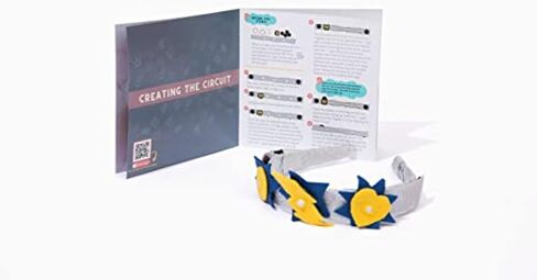 DIY Light-Up Headband: Electrical Engineering STEM Activity Kit, Build Confidence & Skills, Gift for Girls Ages 8-12, Award Winning STEM Education Activity in Kuwait