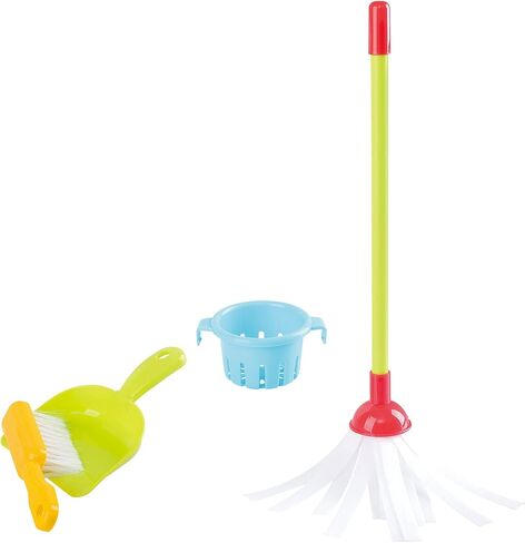Playgo Toys Enterprises Ltd PlayGo My First Cleaning Playset 4 Pieces Designed for Kids Ages 2+ Years in Saudi Arabia