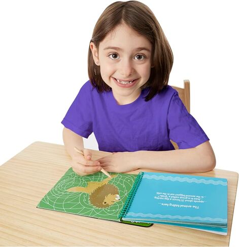 Melissa & Doug On the Go Scratch Art Activity Books Set - Fairy Tales, Favorite Things, Safari Animals in Kuwait