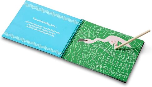 Melissa & Doug On the Go Scratch Art Activity Books Set - Fairy Tales, Favorite Things, Safari Animals in Kuwait